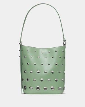 Kate Spade Halo Studded Bucket Bag - Green