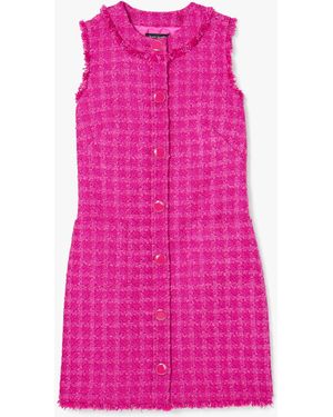 Kate Spade Cadillac Tweed Dress - Pink