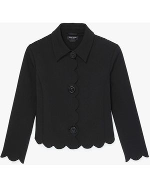 Kate Spade Scallop Jacket - Black
