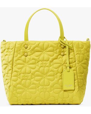 Kate Spade Tilly Quilted Small Tote Bag - Yellow