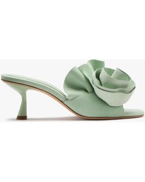 Kate Spade Flourish Heeled Sandal - White