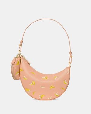 Kate Spade Duo Banana Mini Shoulder Bag - White