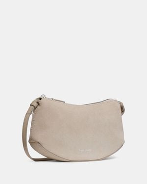 Kate Spade Kate Spade Loop Suede Crossbody Bag - White