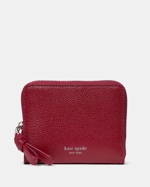 Kate Spade Loop Zip Around Wallet - Red