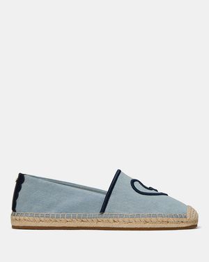 Kate Spade Gwen Heart Spade Espadrilles - Blau