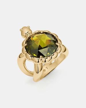 Kate Spade Secret Garden Turtle Ring - White