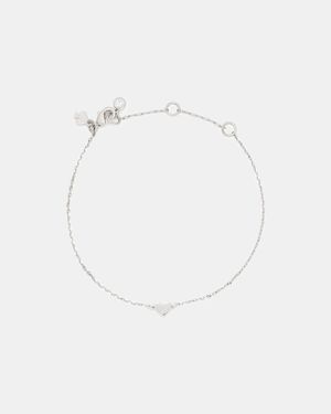 Kate Spade Kate Spade You'Re A Gem Metal Mini Heart Bracelet - Brown