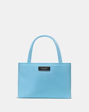 Kate Spade Sam Icon Ksnyl Mini Tote Bag - Blue