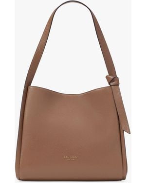 Kate Spade Knott Large Shoulder Bag - Brown