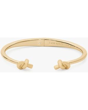 Kate Spade Sailor's Knot Armreif Mit Scharnierverschluss - Mettallic