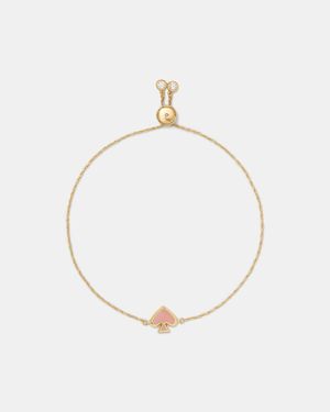 Kate Spade Kate Spade Everyday Spade Enamel Slider Bracelet - Brown