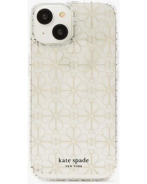 Kate Spade Spade Flower Hülle Für Iphone 15 - Weiß