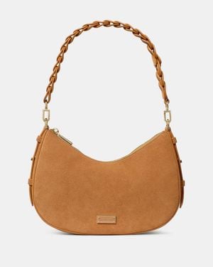 Kate Spade Liv Suede Convertible Shoulder Bag - Brown