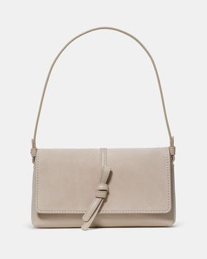 Kate Spade Loop Suede Small Shoulder Bag - Grey