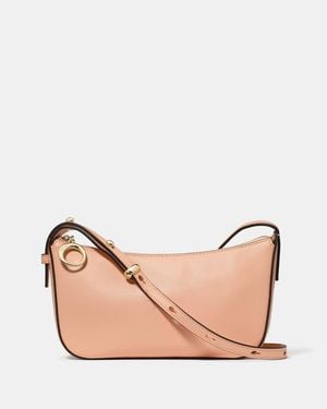 Kate Spade Kate Spade Halo Suede Crossbody Bag - Natural