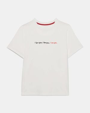 Kate Spade I Love You Tee - White
