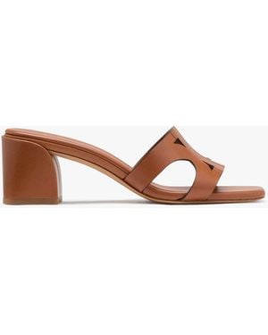 Kate Spade Duo Block Heel Sandals - Brown