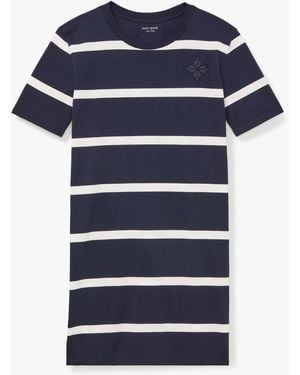 Kate Spade Montauk Stripe T-Shirt Dress - Blue