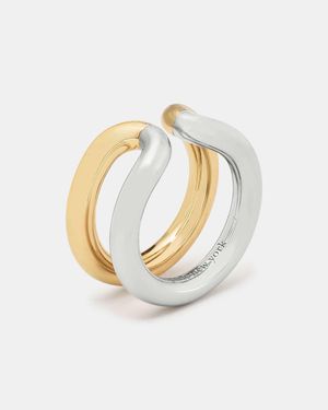 Kate Spade Interlock-Ring - Mettallic