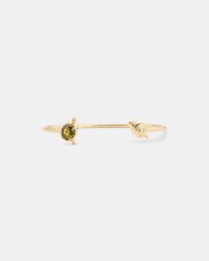 Kate Spade Kate Spade Secret Garden Turtle Cuff Bracelet - White
