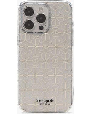 Kate Spade Spade Flower Hülle Für Iphone 15 Pro Max - Grau