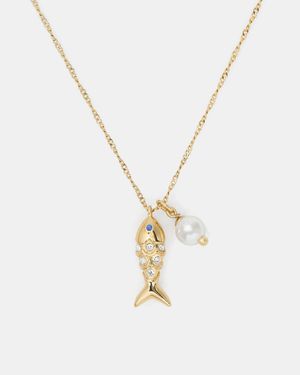 Kate Spade Kate Spade Summer Daze Fish Pendent - White