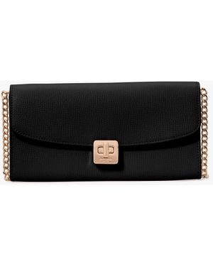Kate Spade Phoebe Portemonnaie An Kette Mit Drehverschluss - Schwarz