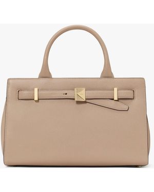 Kate Spade Kate Spade Deco Medium Satchel - Natural