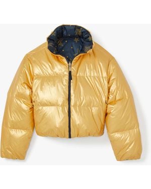 Kate Spade Reversible Puffer Jacket - Metallic