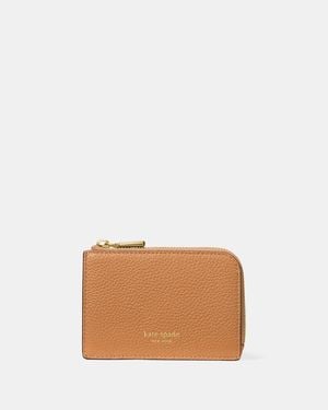 Kate Spade Kate Spade Mini Zip Card Case - Brown