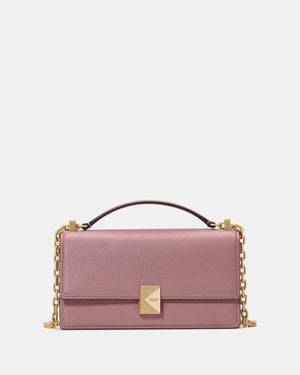 Kate Spade Deco Umhängetasche Umschlag Und Kette, Extraklein - Pink