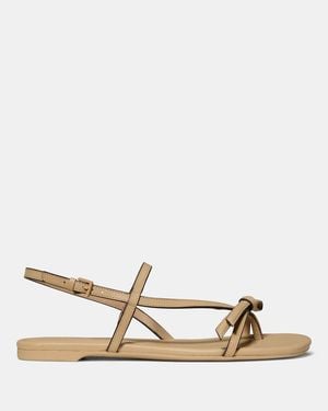 Kate Spade Loop Flat Sandal - Natural