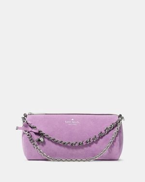 Kate Spade Roulette Suede Mini Convertible Bag - Purple