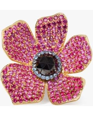 Kate Spade Poppy Power Statement Ring - Pink