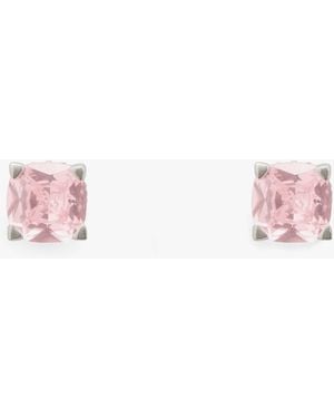 Kate Spade Little Luxuries 6Mm Square Studs - Pink