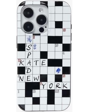 Kate Spade Wordplay Hülle Für Iphone 16 Pro - Weiß