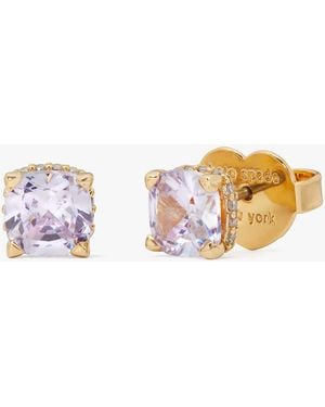 Kate Spade Little Luxuries 6mm Square Studs - Multicolour