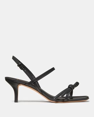 Kate Spade Loop Kitten Heel Sandals - White