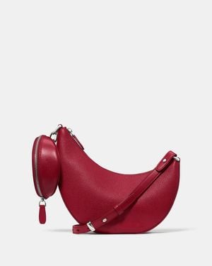 Kate Spade Duo Woven Crossbody Bag - Red