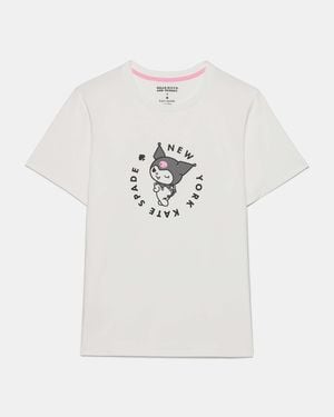 Kate Spade Hello Kitty And Friends X Kuromi Tee - White