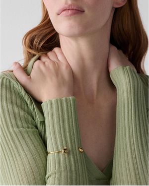 Kate Spade Secret Garden Turtle Armreif - Weiß