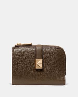Kate Spade Kate Spade Deco Small Compact Wallet - Brown