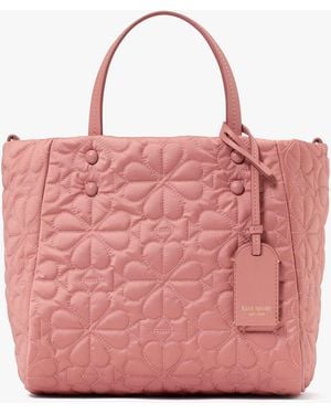 Kate Spade Tilly Quilted Small Tote Bag - Pink