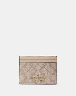 Kate Spade Flower Small Slim Card Holder - White