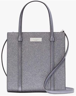 Kate Spade Kenzie Glitter Small Tote - Black