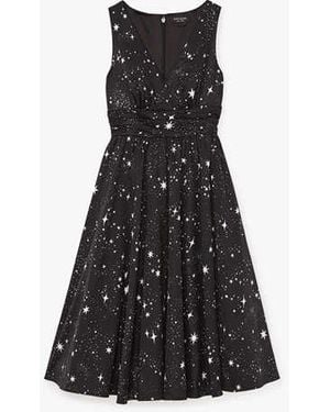 Kate Spade Embellished Starry Sky Dress - Black
