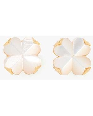 Kate Spade Flower Studs - Black
