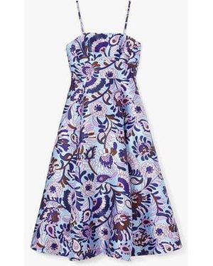 Kate Spade Autumn Paisley Anita Dress, Astral - Black