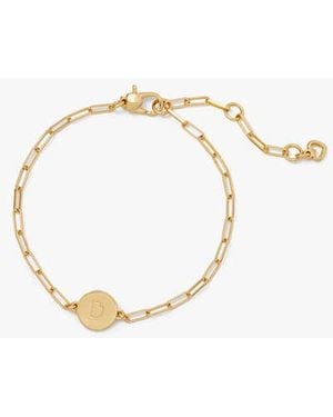 Kate Spade Initial D Chain Bracelet - Black