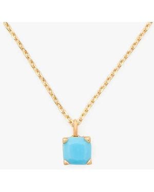 Kate Spade Little Luxuries 6Mm Square Pendant - Black